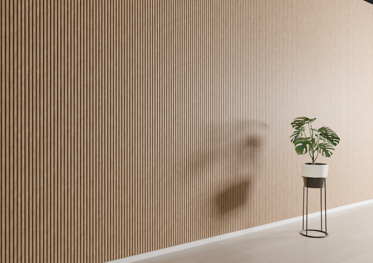 Light Oak WP12 3D Wall Panel – Inline