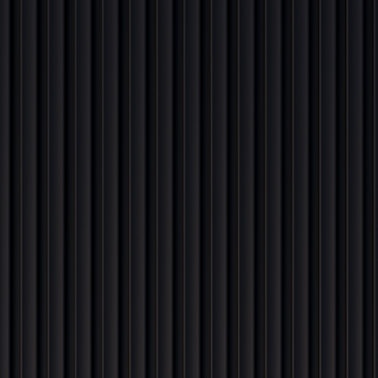 Panneau mural 3D WP04 noir mat – lame creuse
