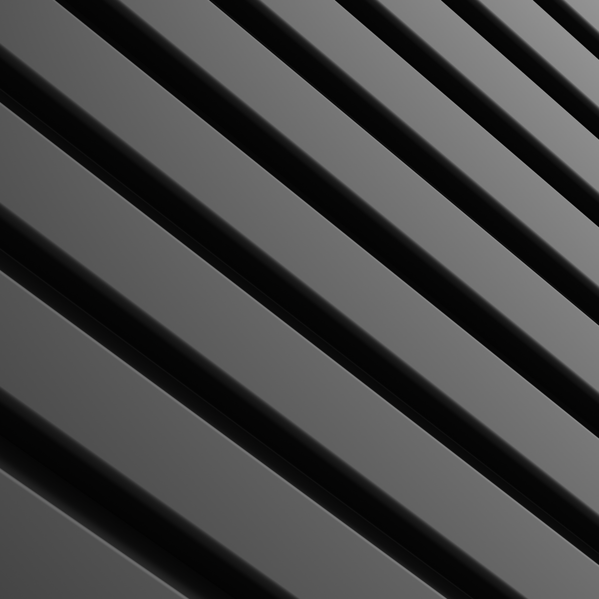 Matte Black WP04A 3D Wall Panel – Square Slat