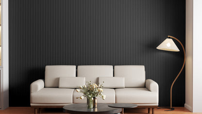 Matte Black WP12 3D Wall Panel – Inline