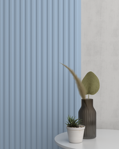 Panneau mural 3D WP12 bleu doux – inline