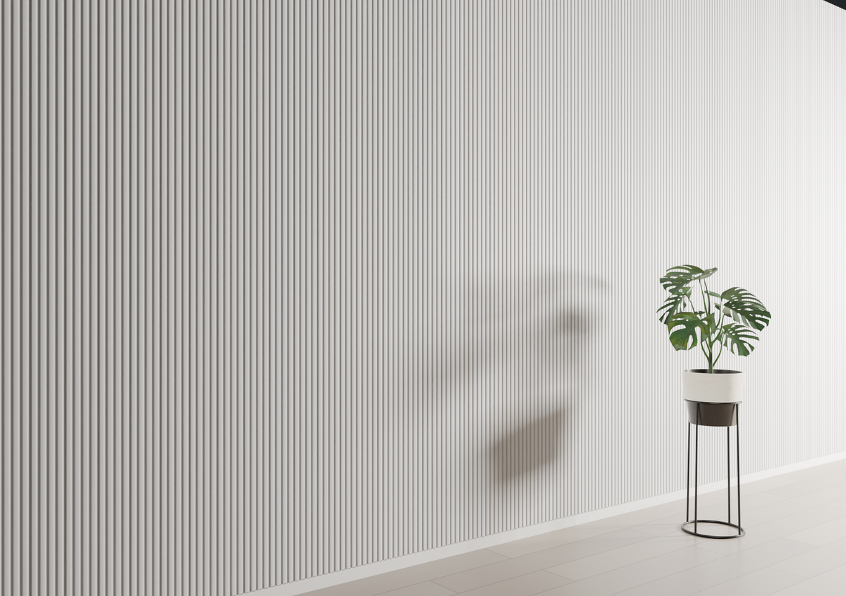 Soft White WP12 3D Wall Panel – Inline