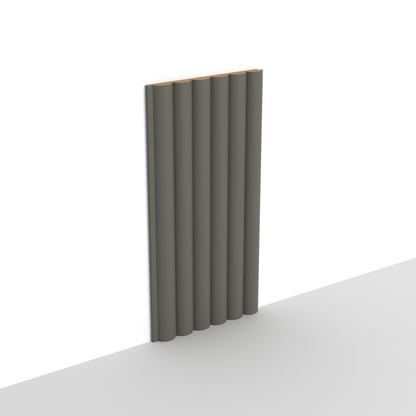 Panneau mural 3D SWP05 gris – feston