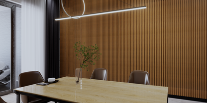 Teak MDF Latt Wall Panel – Teak Backboard