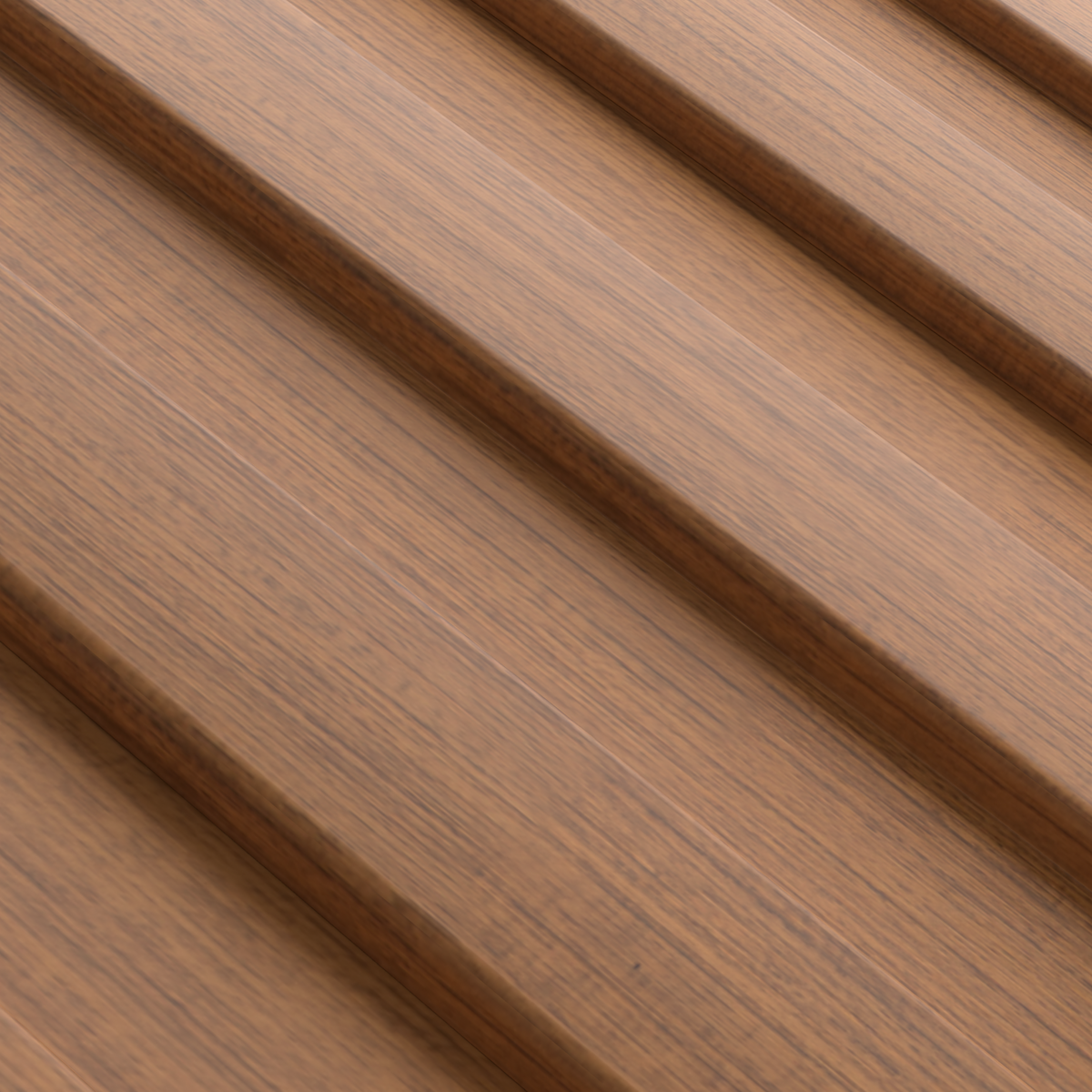 Teak WP01 3D Wall Panel – Wide Slat