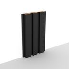 Matte Black | WP04A | 3D Wall Panel