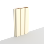 Soft Cream | WP04A | 3D Wall Panel