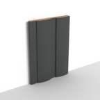 Anthracite | WP06 | 3D Wall Panel