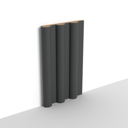 Panneau mural 3D WP09 anthracite – arche