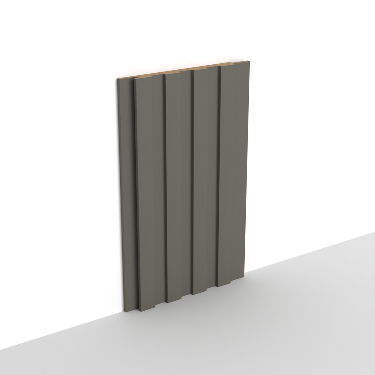 Panneau mural 3D WP12 gris – inline