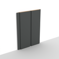 Antraciet | WP15 | 3D-wandpaneel