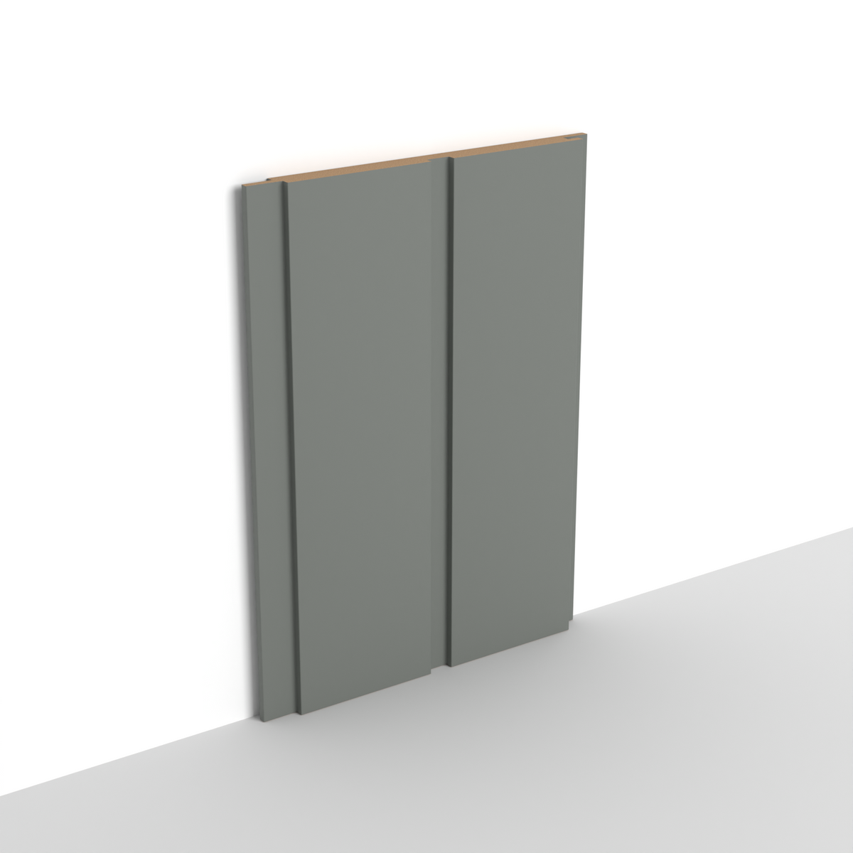 Panneau mural 3D WP15 gris foncé – inline large