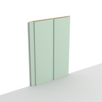 Soft Green | WP15 | 3D Wall Panel